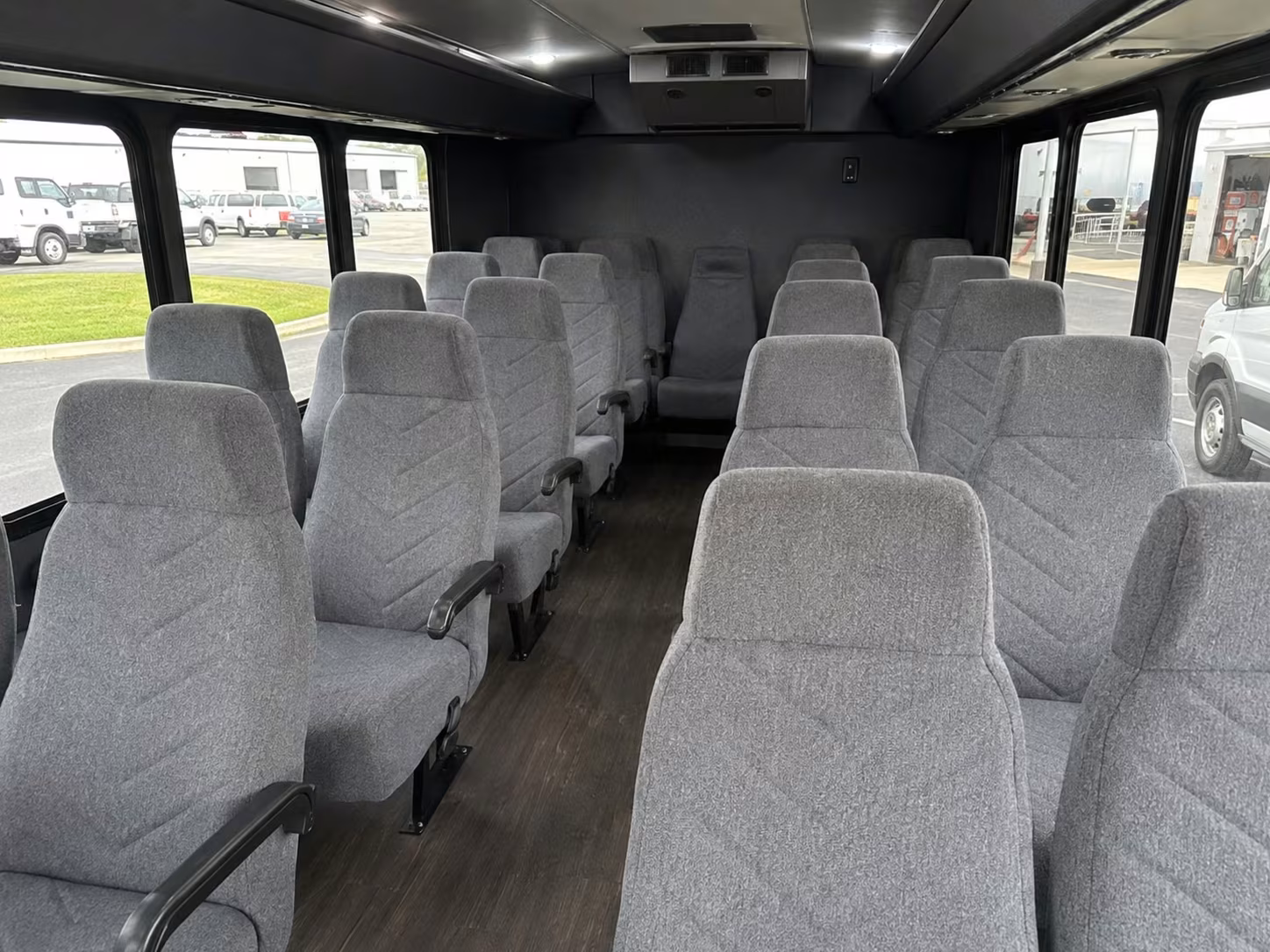 18 passenger minibus inside