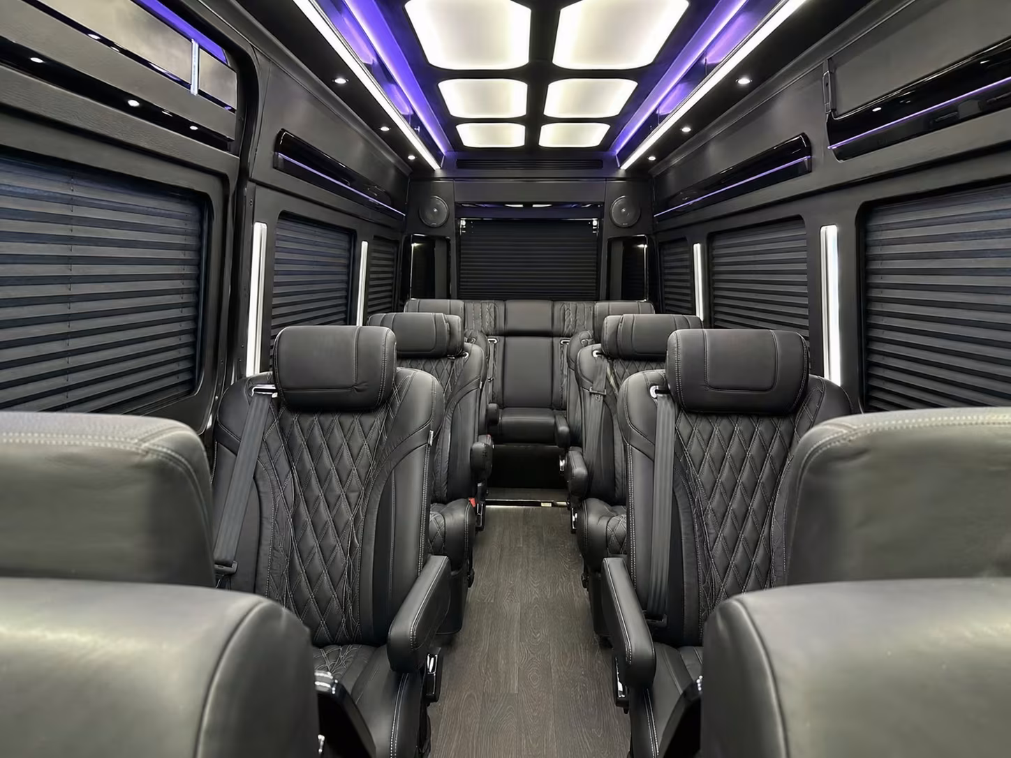 sprinter van with driver interior